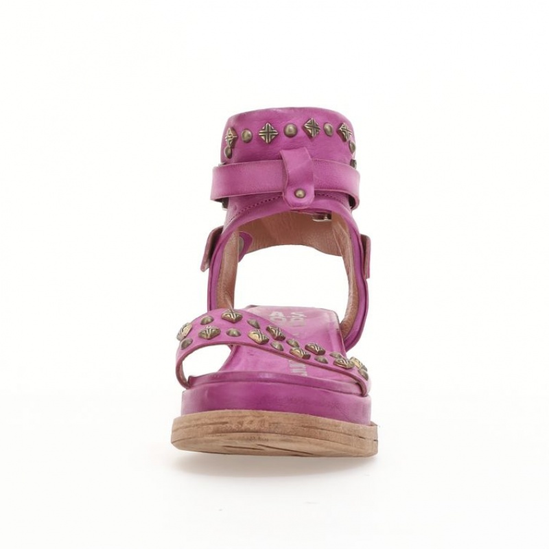 Sandalias A.S.98 Leta Mujer Fucsia | ES-OBK305421