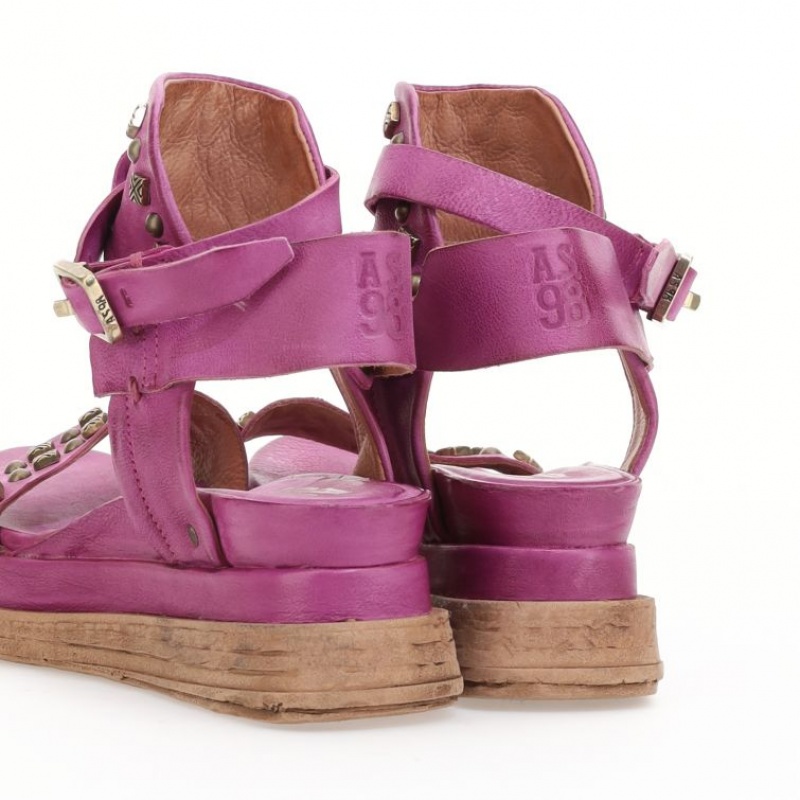 Sandalias A.S.98 Leta Mujer Fucsia | ES-OBK305421