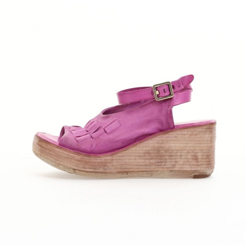 Sandalias A.S.98 Nan Mujer Fucsia | ES-TGK521967