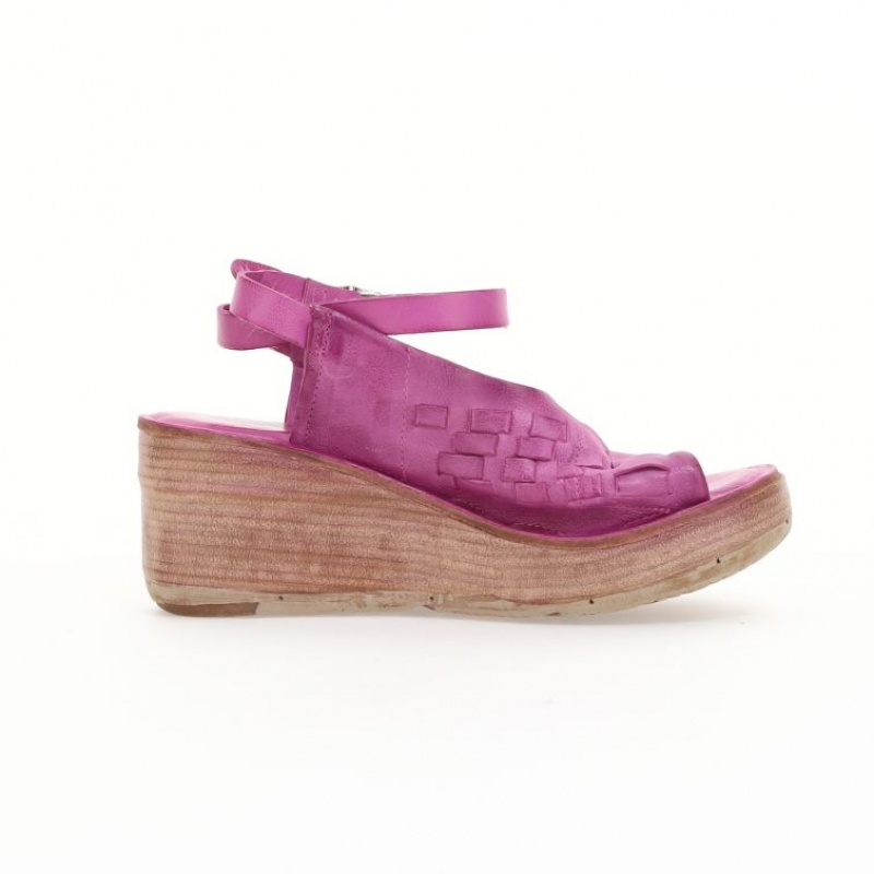 Sandalias A.S.98 Nan Mujer Fucsia | ES-TGK521967