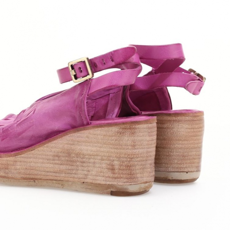 Sandalias A.S.98 Nan Mujer Fucsia | ES-TGK521967