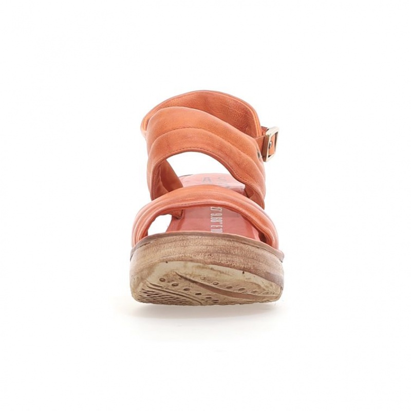 Sandalias A.S.98 Neely Mujer Naranjas | ES-TLY450927