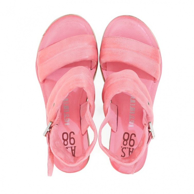 Sandalias A.S.98 Neely Mujer Rosas | ES-RDC801456