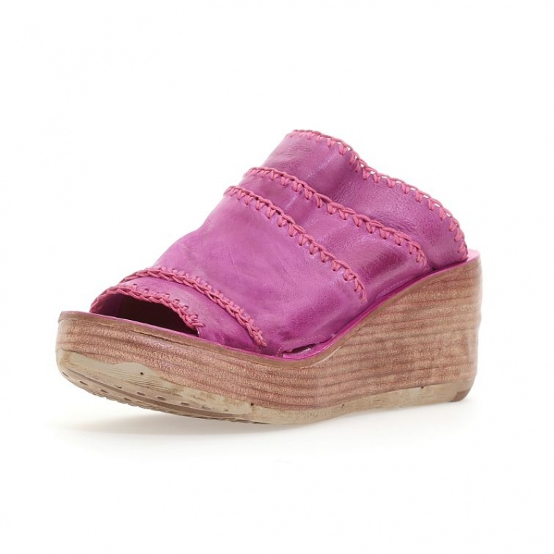 Sandalias A.S.98 Nivek Mujer Fucsia | ES-QCN012583