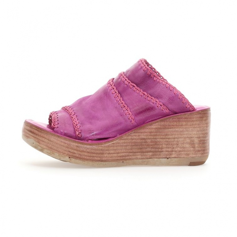 Sandalias A.S.98 Nivek Mujer Fucsia | ES-QCN012583