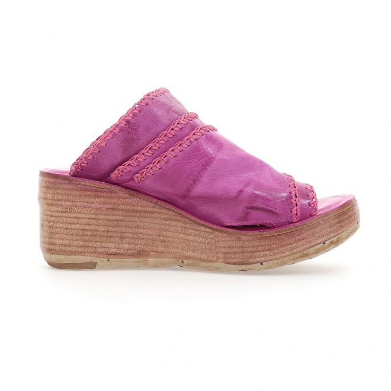 Sandalias A.S.98 Nivek Mujer Fucsia | ES-QCN012583