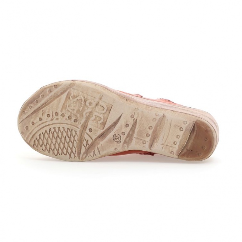 Sandalias A.S.98 Nivek Mujer Naranjas | ES-FGU516908