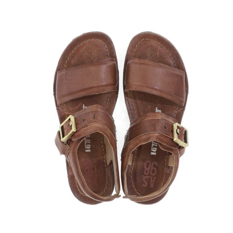 Sandalias A.S.98 Ria Mujer Kaki | ES-OUI098674