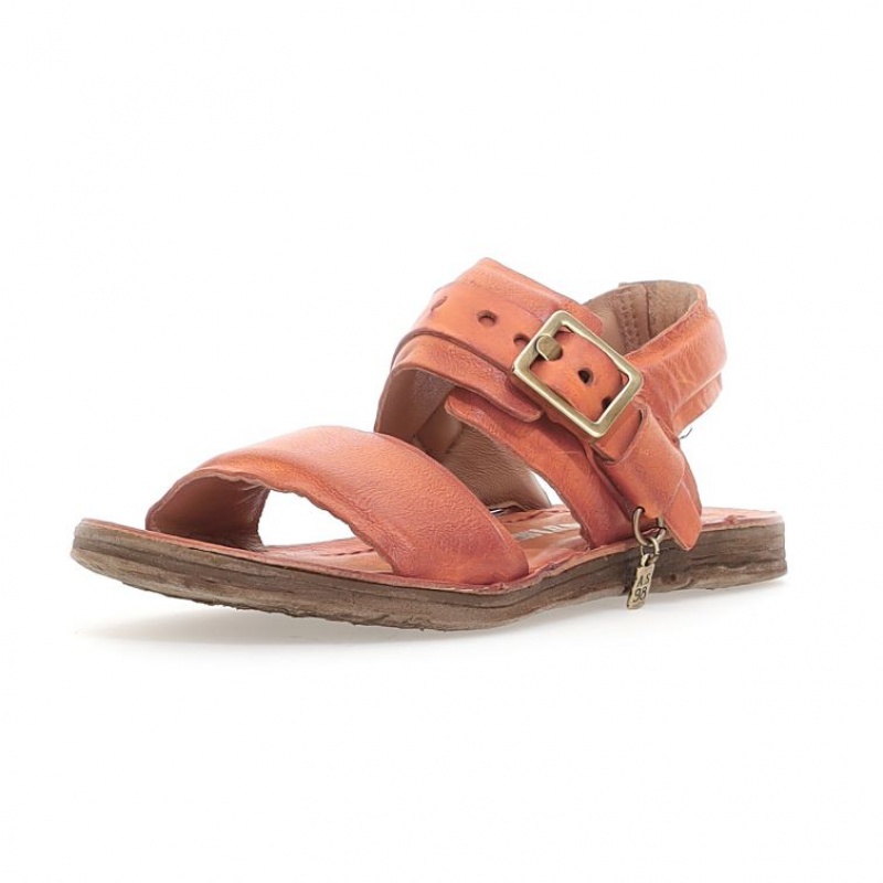 Sandalias A.S.98 Ria Mujer Naranjas | ES-FRA846359