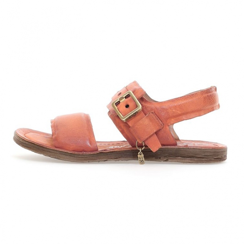 Sandalias A.S.98 Ria Mujer Naranjas | ES-FRA846359