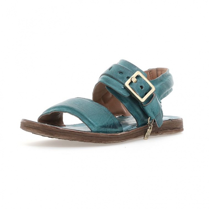 Sandalias A.S.98 Ria Mujer Verde | ES-XWG789532