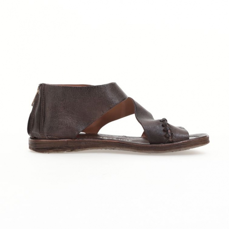 Sandalias A.S.98 Romey Mujer Chocolate | ES-DGN714035