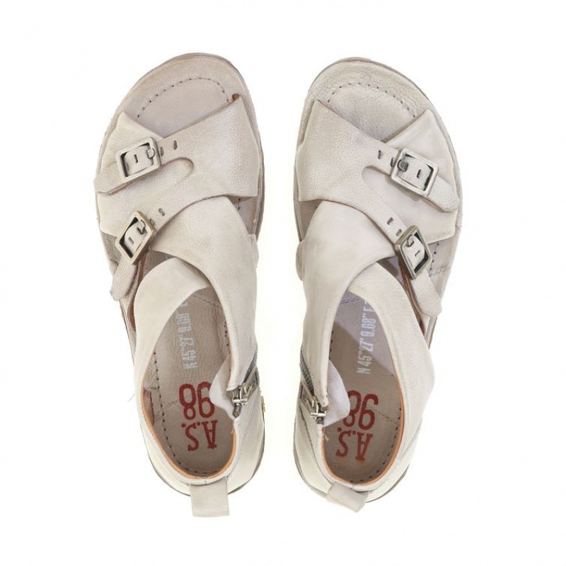 Sandalias A.S.98 Ruth Mujer Beige | ES-RYA634987