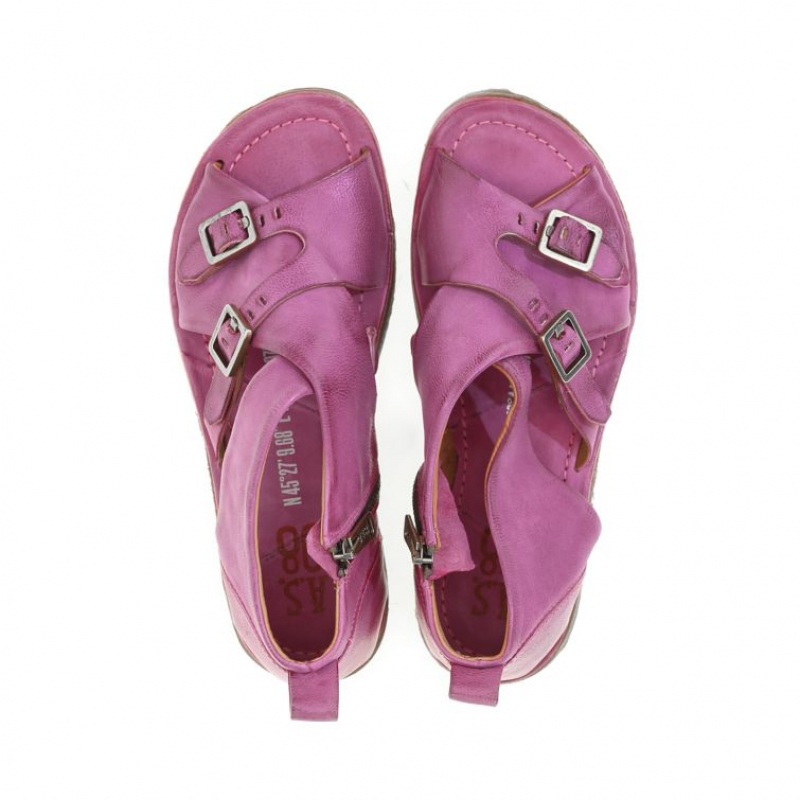 Sandalias A.S.98 Ruth Mujer Fucsia | ES-ZMO729083