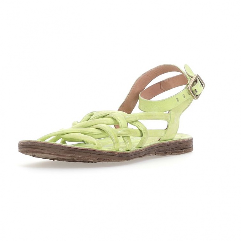 Sandalias A.S.98 Rylee Mujer Verde Claro | ES-JMA361504