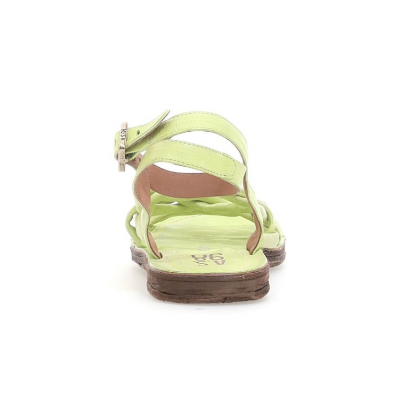 Sandalias A.S.98 Rylee Mujer Verde Claro | ES-JMA361504