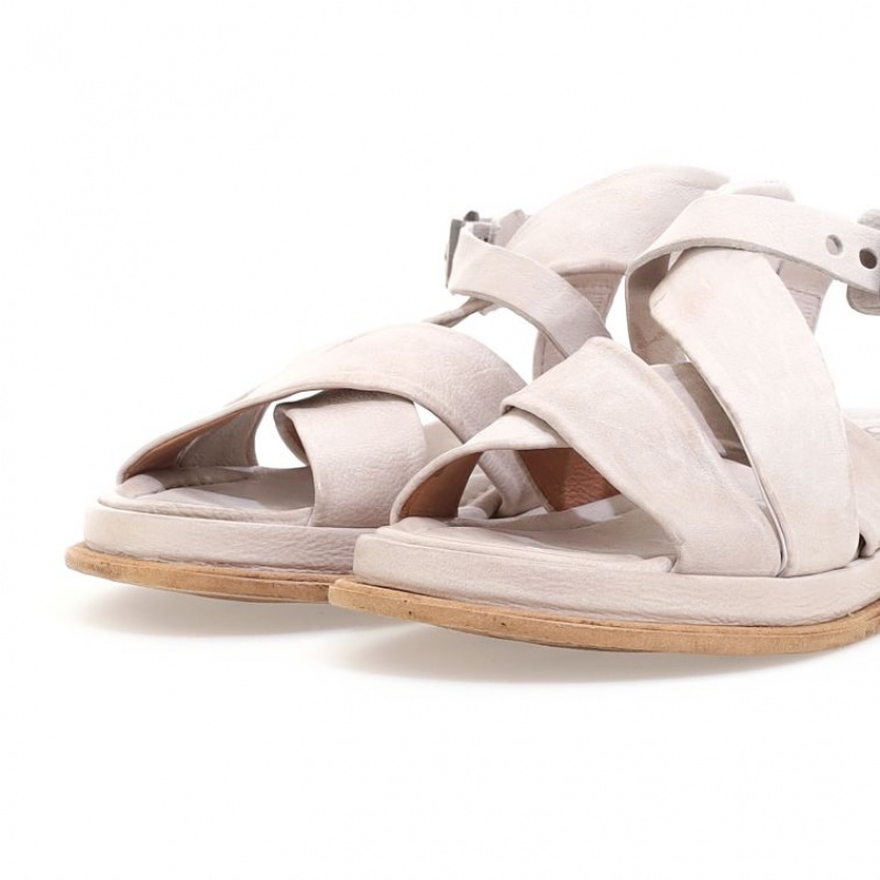 Sandalias A.S.98 Sallie Mujer Gris | ES-TLE682951