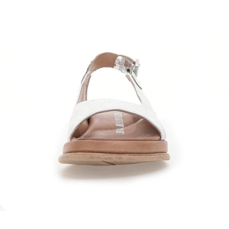 Sandalias A.S.98 Sera Mujer Plateadas | ES-YGF970621