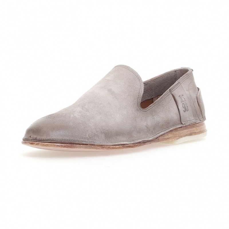 flat shoes A.S.98 Alberic Hombre Gris | ES-JBP603715