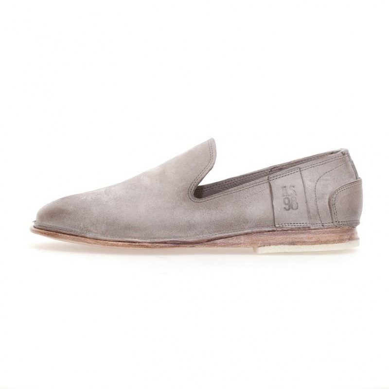 flat shoes A.S.98 Alberic Hombre Gris | ES-JBP603715