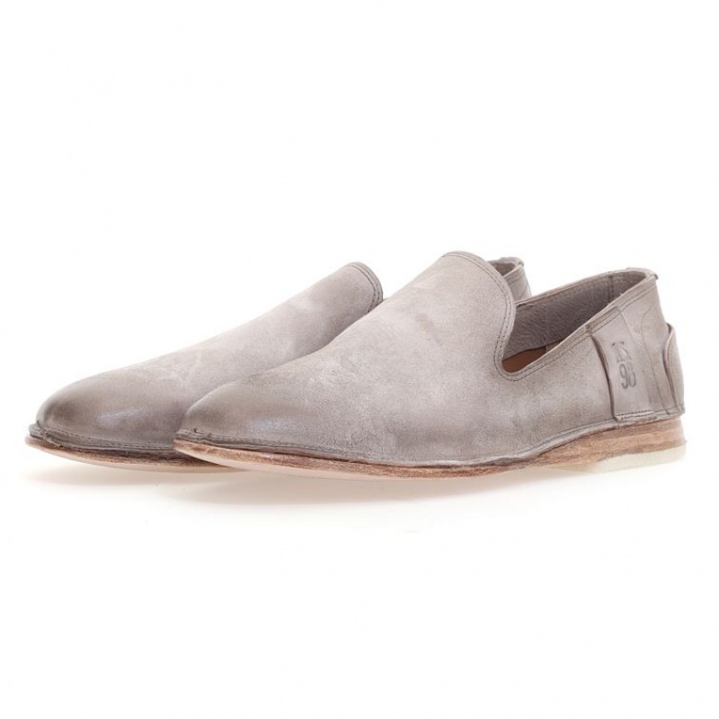 flat shoes A.S.98 Alberic Hombre Gris | ES-JBP603715