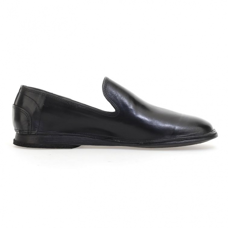 flat shoes A.S.98 Alberic Hombre Negras | ES-YWS201583