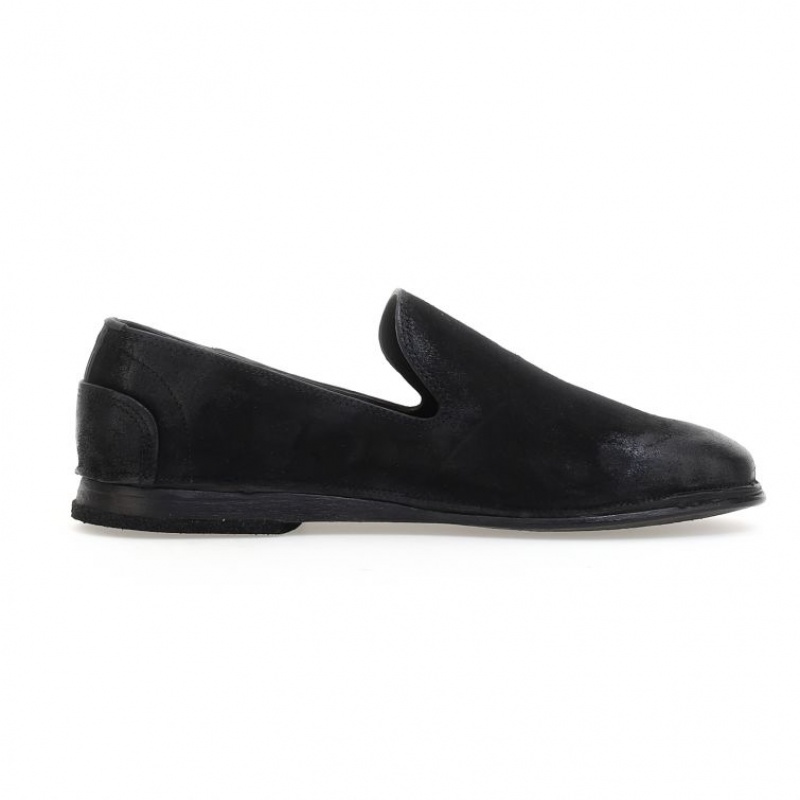 flat shoes A.S.98 Alberic Hombre Negras | ES-UMF673589