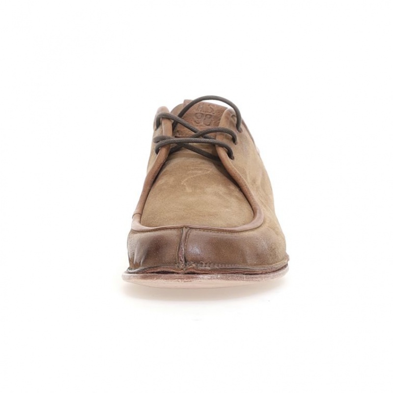 flat shoes A.S.98 Alf Hombre Marrones Claro | ES-HAS683104