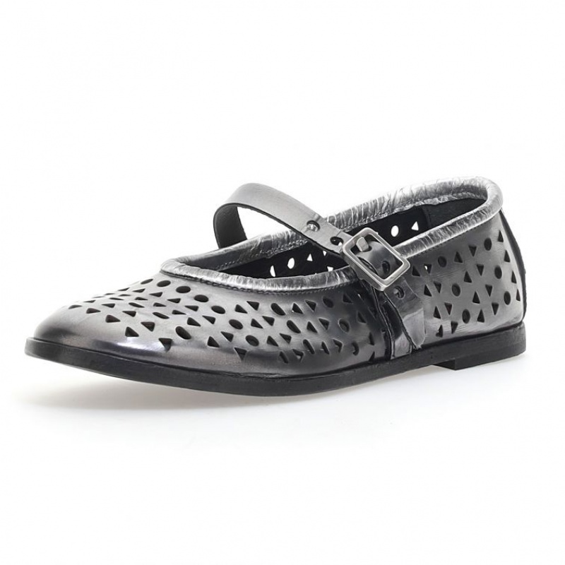 flat shoes A.S.98 Jacaline Mujer Titanium | ES-GCF251609