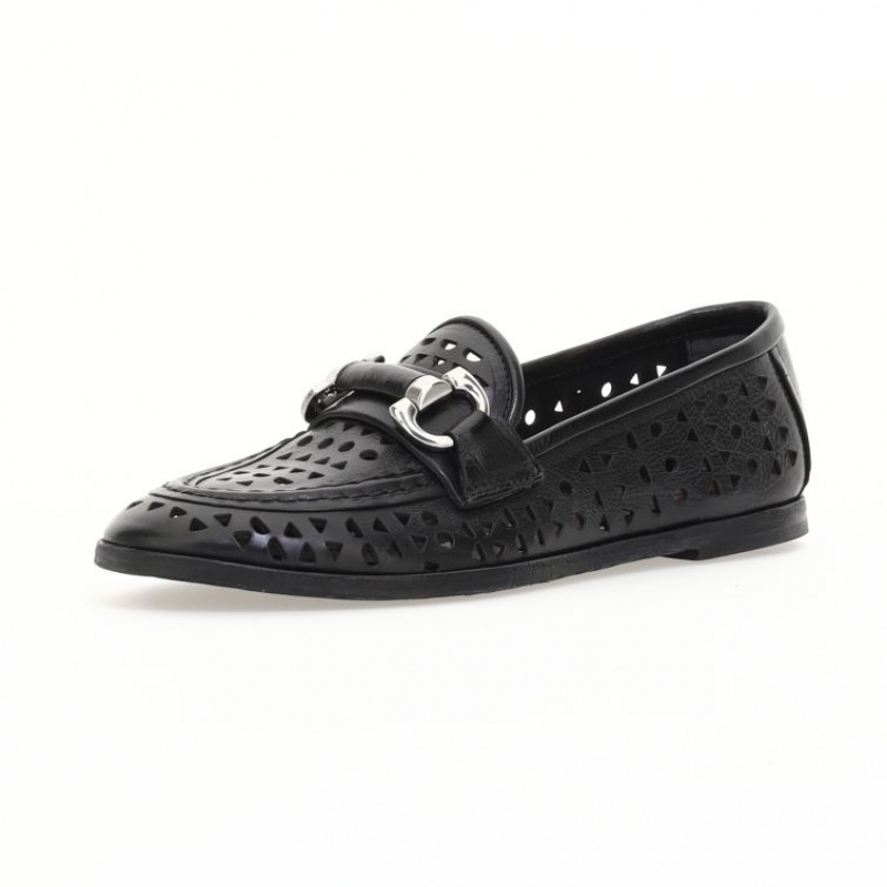 flat shoes A.S.98 Jacklyn Mujer Negras | ES-JIH604359