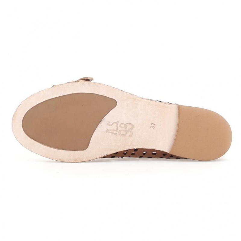 flat shoes A.S.98 Jakki Mujer Marrones | ES-VRY056978