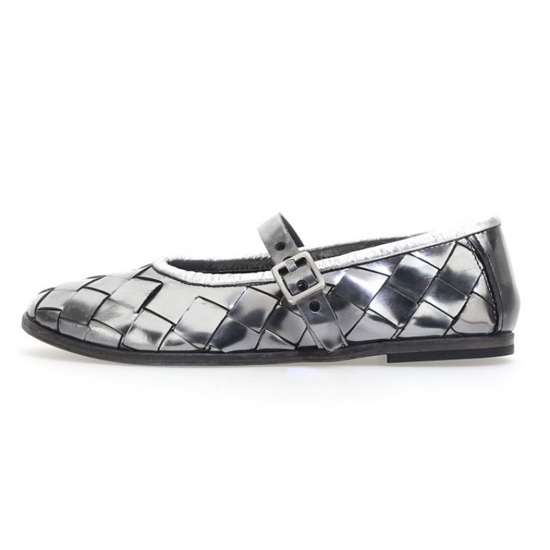 flat shoes A.S.98 Janae Mujer Titanium | ES-UPC167308