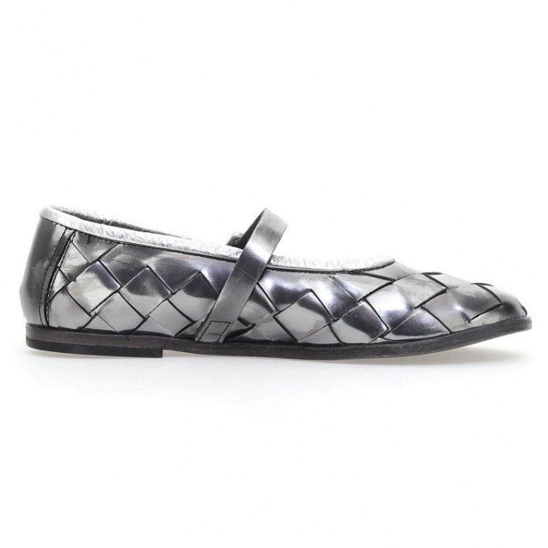 flat shoes A.S.98 Janae Mujer Titanium | ES-UPC167308