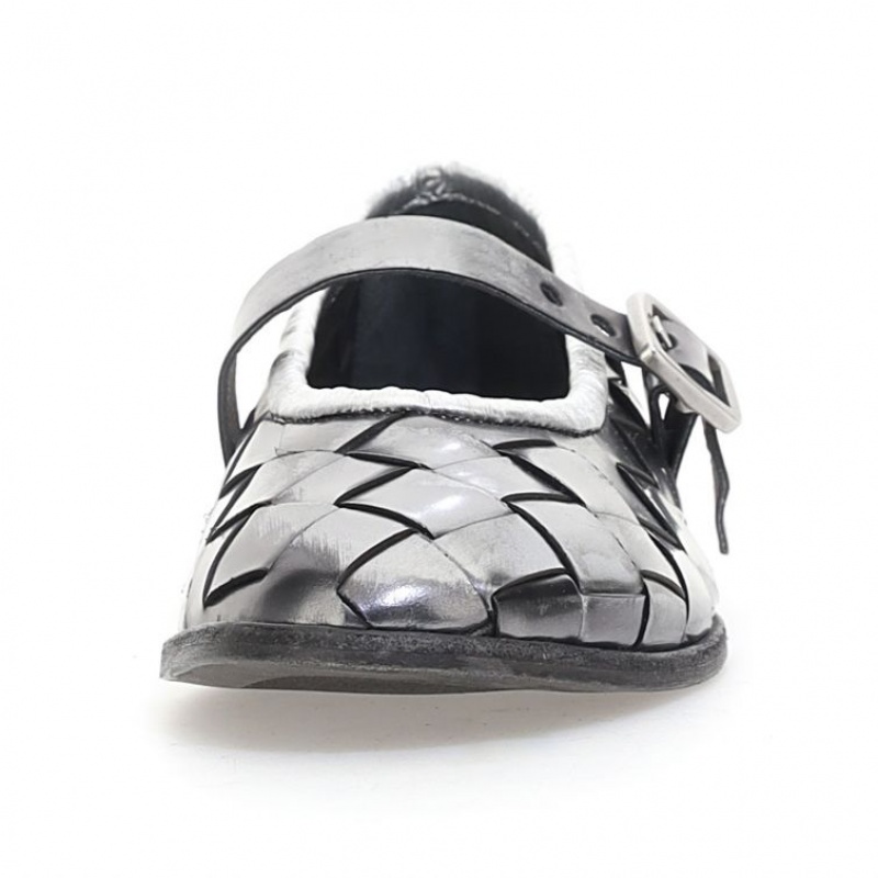 flat shoes A.S.98 Janae Mujer Titanium | ES-UPC167308