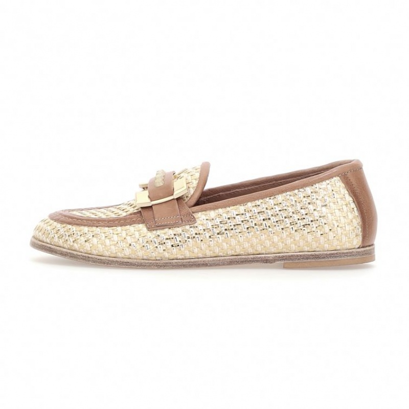 flat shoes A.S.98 Janele Mujer Doradas | ES-QYI416385