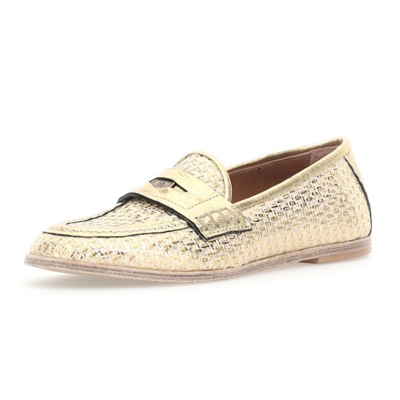 flat shoes A.S.98 Janene Mujer Doradas | ES-KLT071563