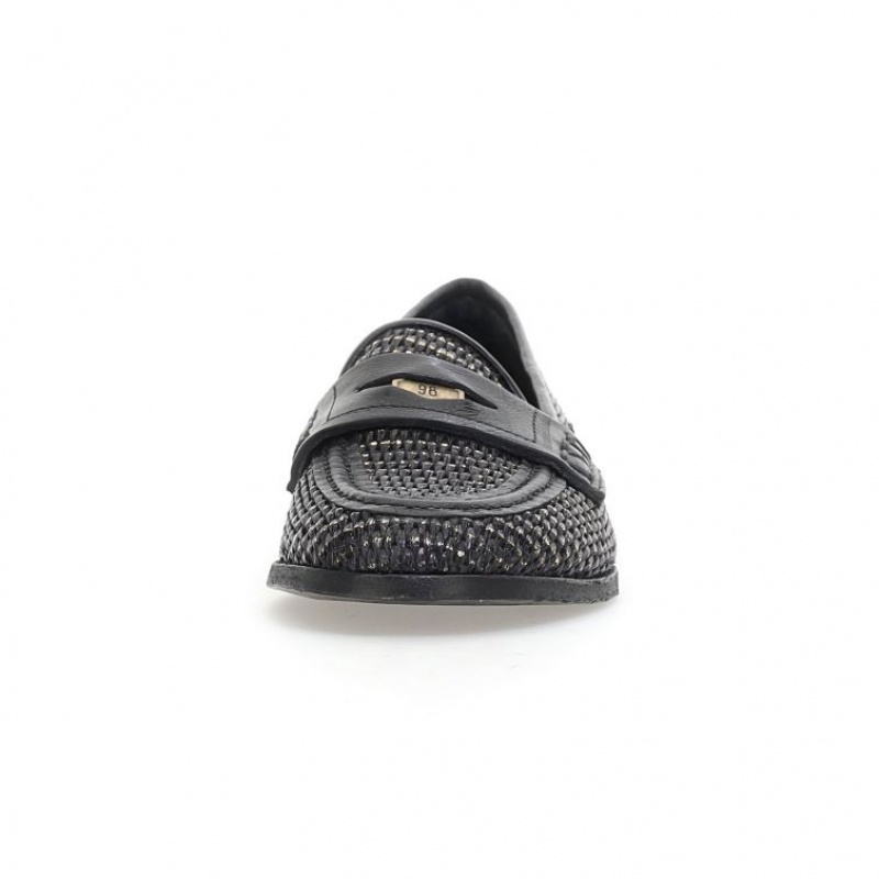 flat shoes A.S.98 Janene Mujer Negras | ES-KDB572094