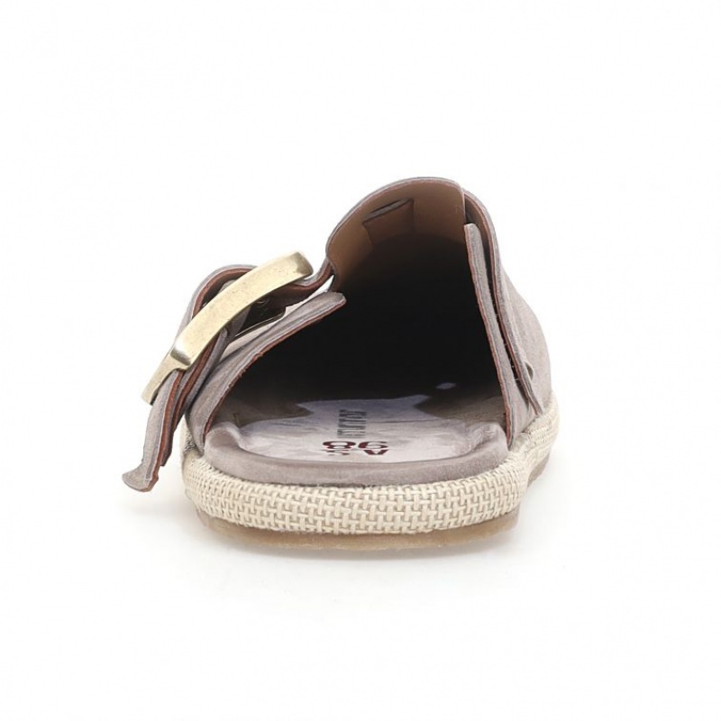 flat shoes A.S.98 Mules Mike Hombre Marrones Claro | ES-FTB328561