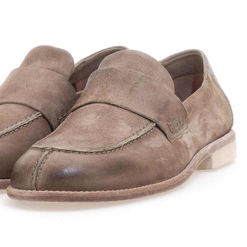 flat shoes A.S.98 Ogden Hombre Marrones | ES-ASM061723