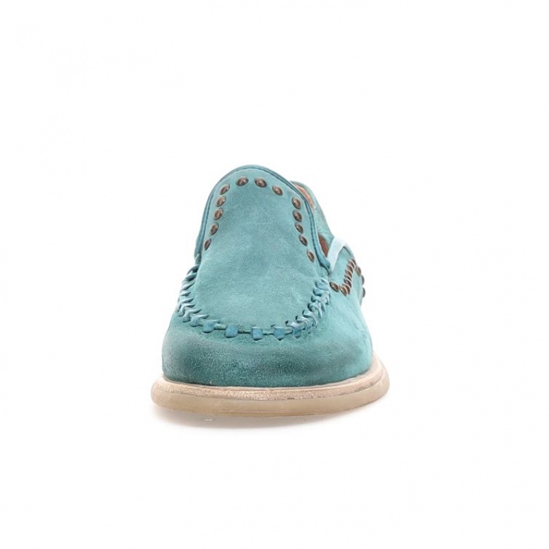 flat shoes A.S.98 Tami Mujer Verde | ES-PEU927401