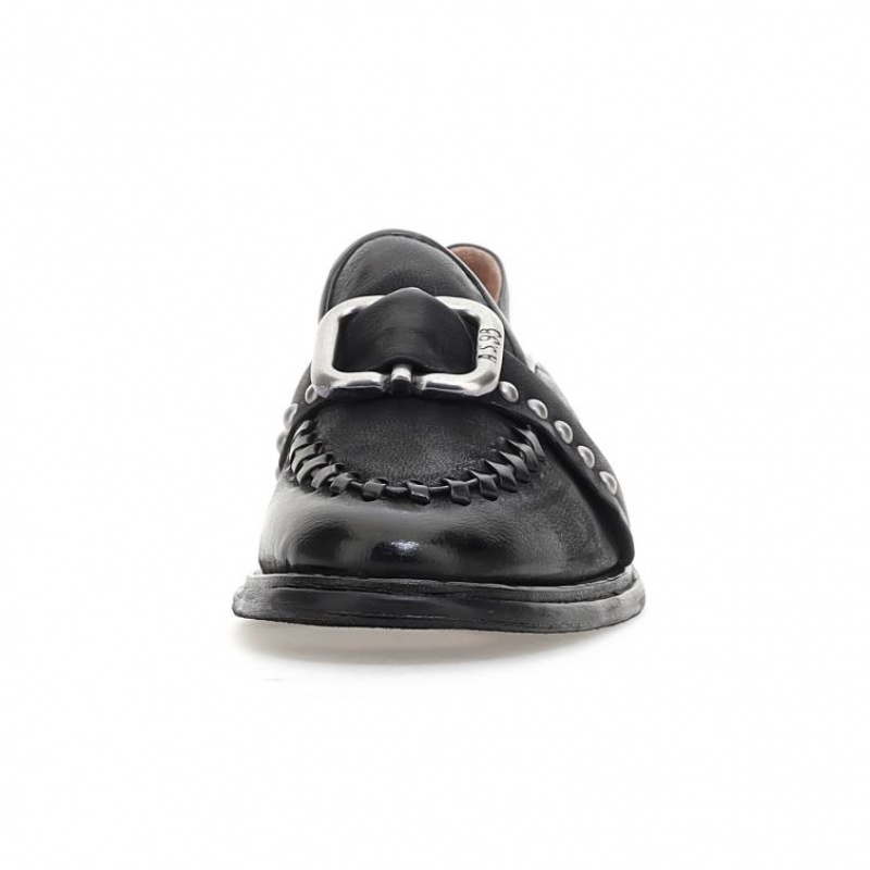 flat shoes A.S.98 Tamika Mujer Negras | ES-TUS346198