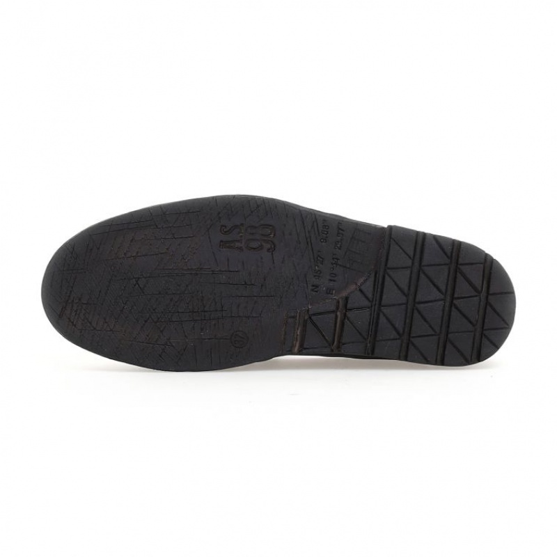 flat shoes A.S.98 Tamika Mujer Negras | ES-TUS346198