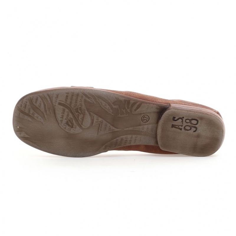 flat shoes A.S.98 Zavia Mujer Kaki | ES-XEB142086