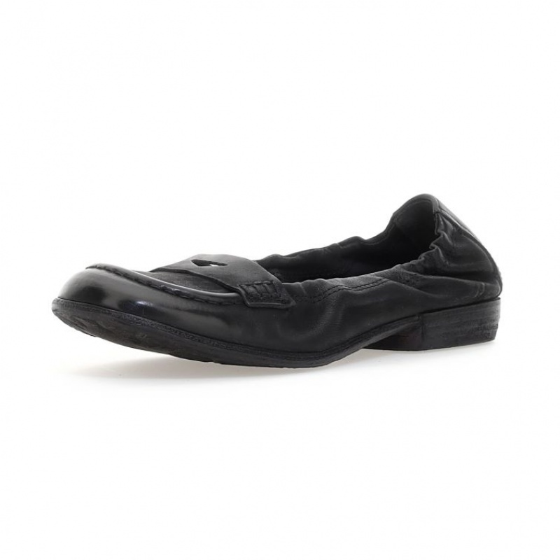 flat shoes A.S.98 Zavia Mujer Negras | ES-BMR584207