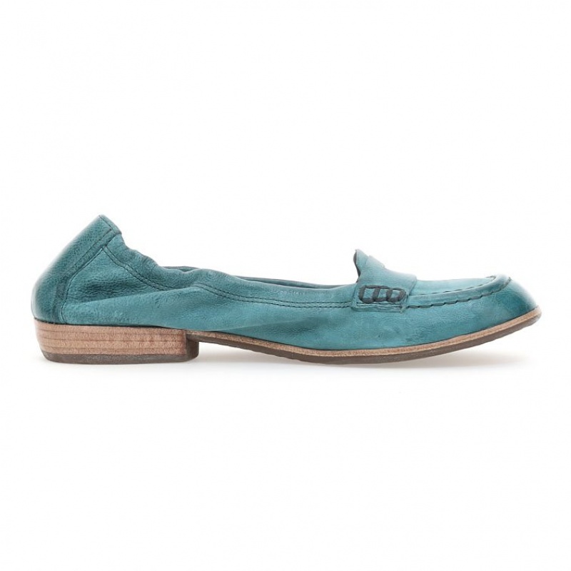 flat shoes A.S.98 Zavia Mujer Verde | ES-KST872413