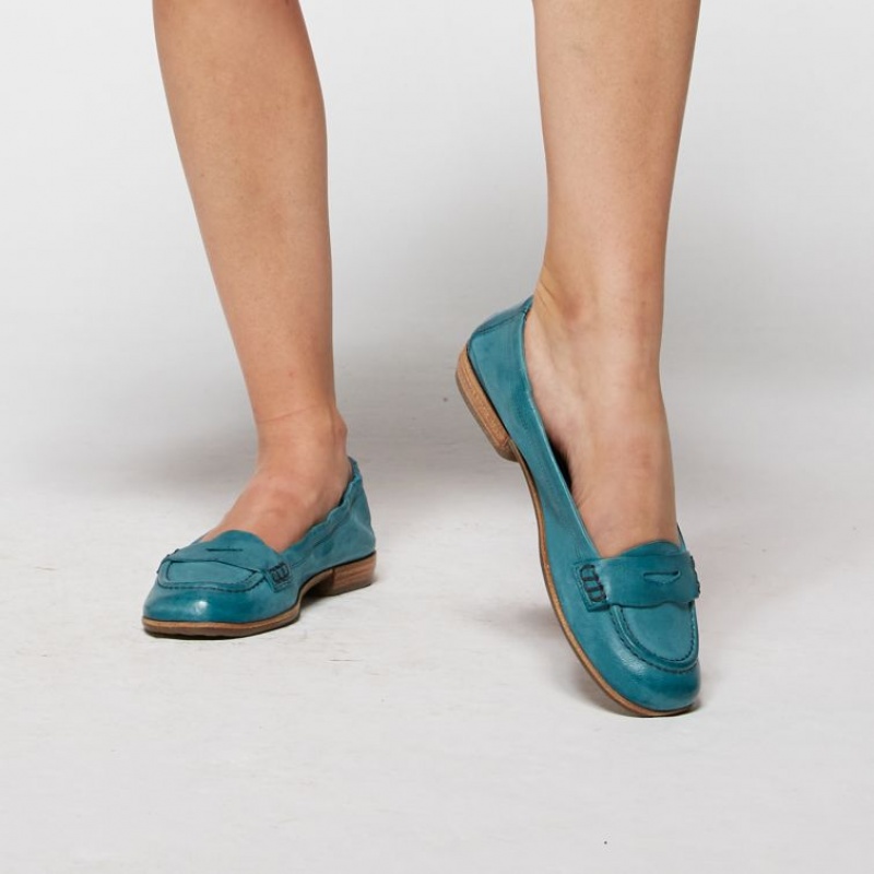 flat shoes A.S.98 Zavia Mujer Verde | ES-KST872413