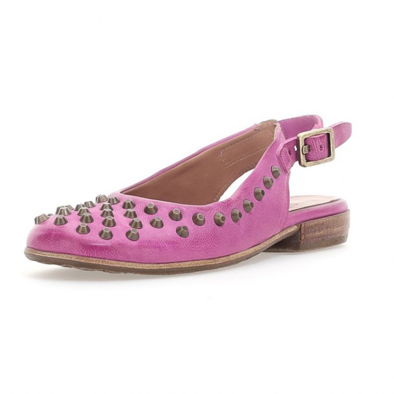 flat shoes A.S.98 Zola Mujer Fucsia | ES-HQF417065