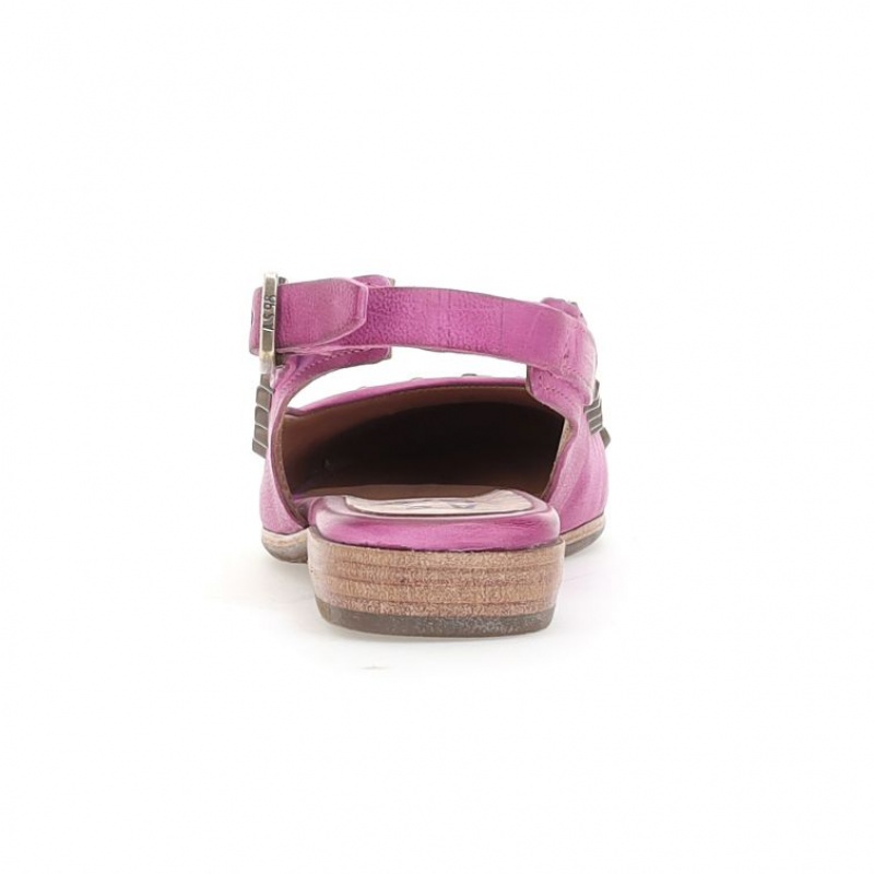 flat shoes A.S.98 Zola Mujer Fucsia | ES-HQF417065