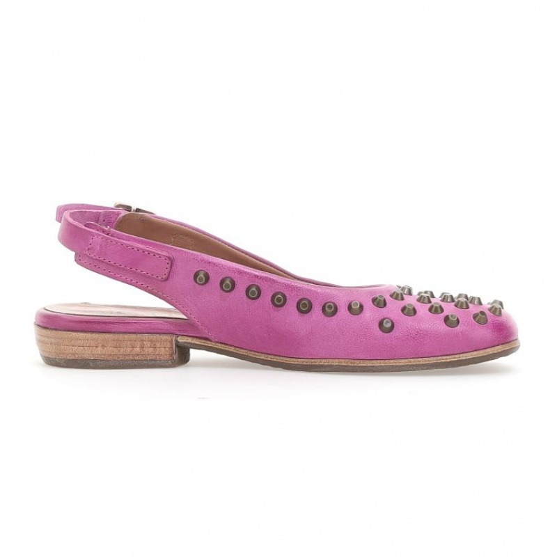 flat shoes A.S.98 Zola Mujer Fucsia | ES-HQF417065