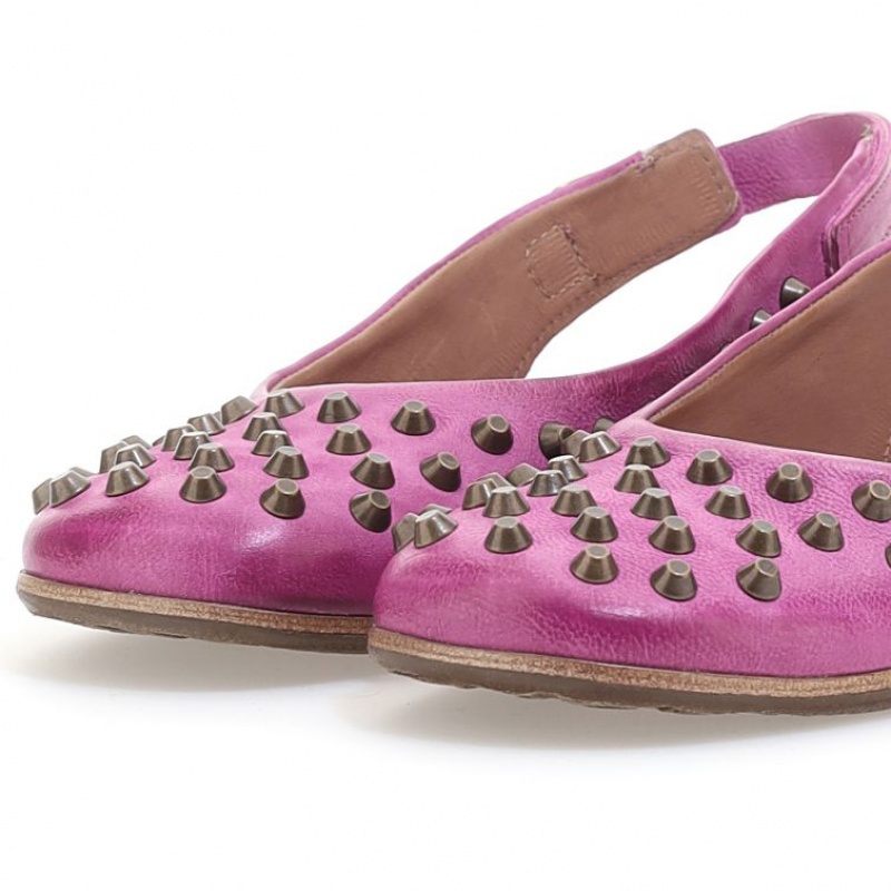 flat shoes A.S.98 Zola Mujer Fucsia | ES-HQF417065